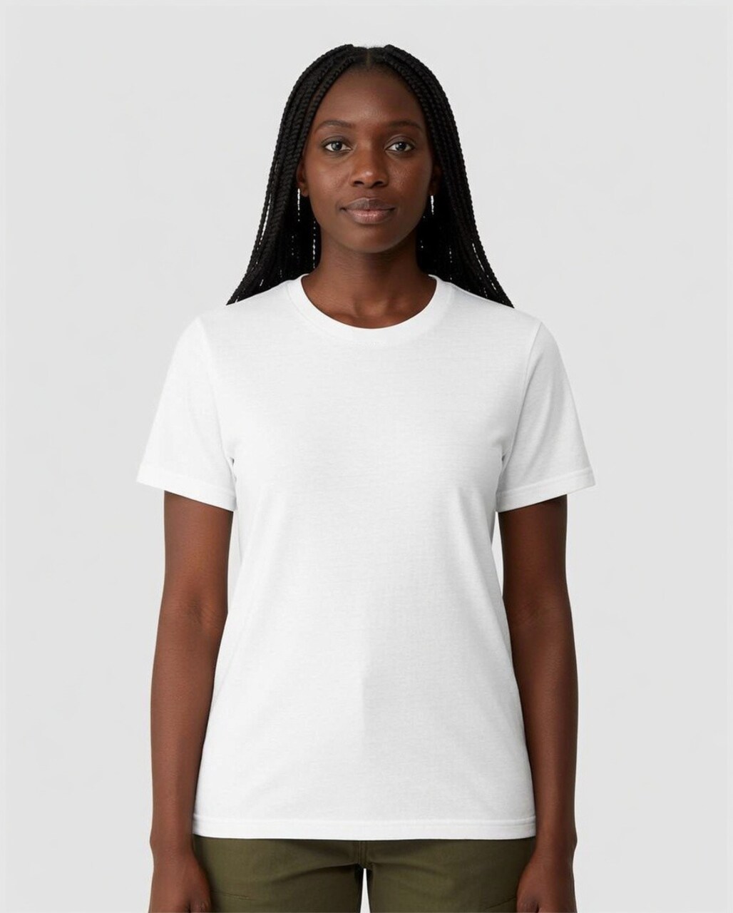 BELLA + CANVAS EcoBlend Short Sleeve Crewneck T-Shirt for Everyday Wear & Custom Printing Tee